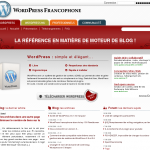 Le nouveau design de Wordpress-fr.net