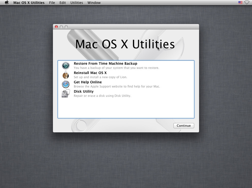 recovery macosx